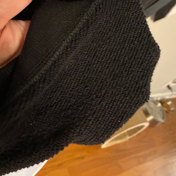 Vince Leather Trim Sweatshirt - Picture 8 of 8